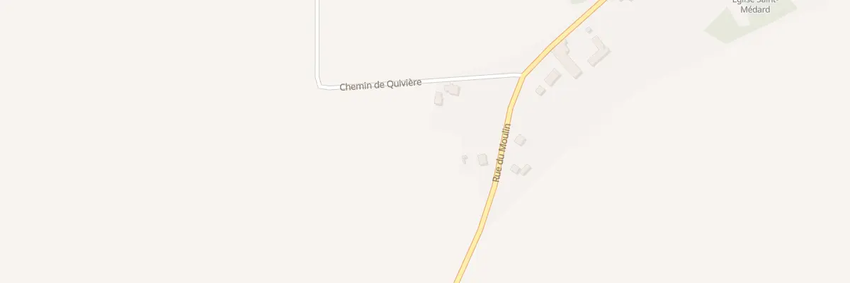 Plan du 5 Che de Quiviere à Lanchy