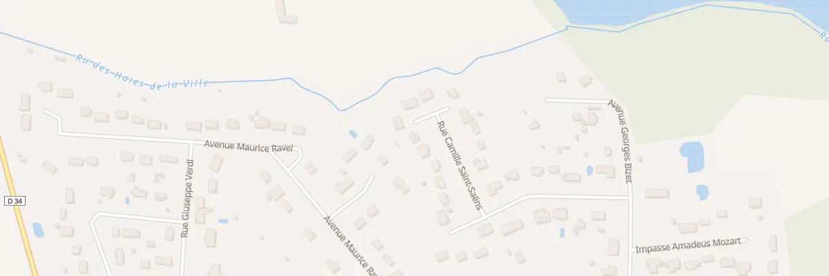 Plan du 31 Rue Camille Saint-Saens à Courtenay