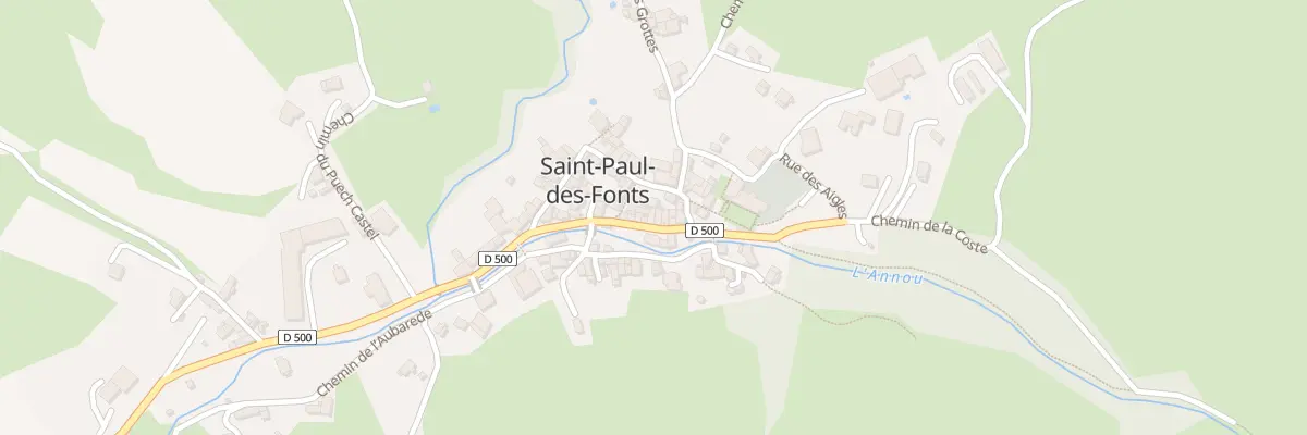 Plan du 5139 Saint Paul des Fonts à Saint-Jean-et-Saint-Paul