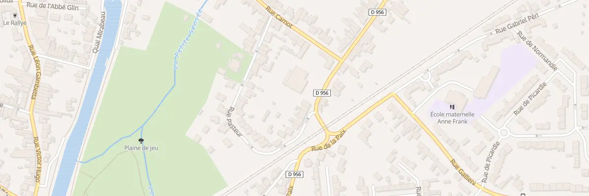 Plan du 1B Rue de la République à Lambres-lez-Douai