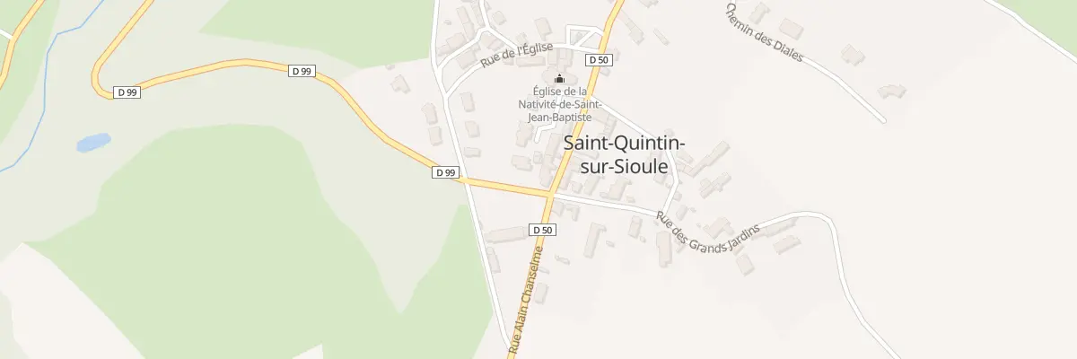 Plan du 4 Rue Alain Chanselme à Saint-Quintin-sur-Sioule