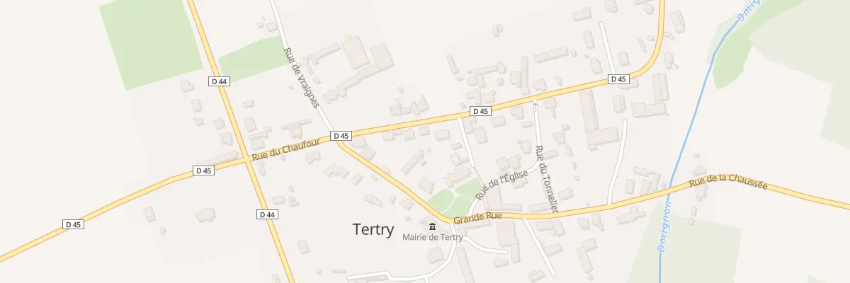 Plan du 12 Rue du Chaufour à Tertry