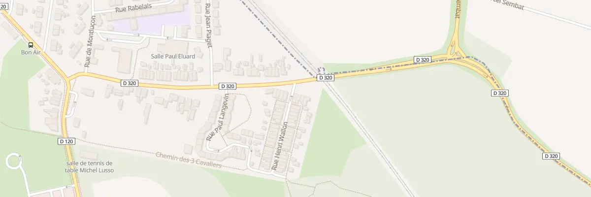 Plan du 44 Rue Henri Pollet à Auby