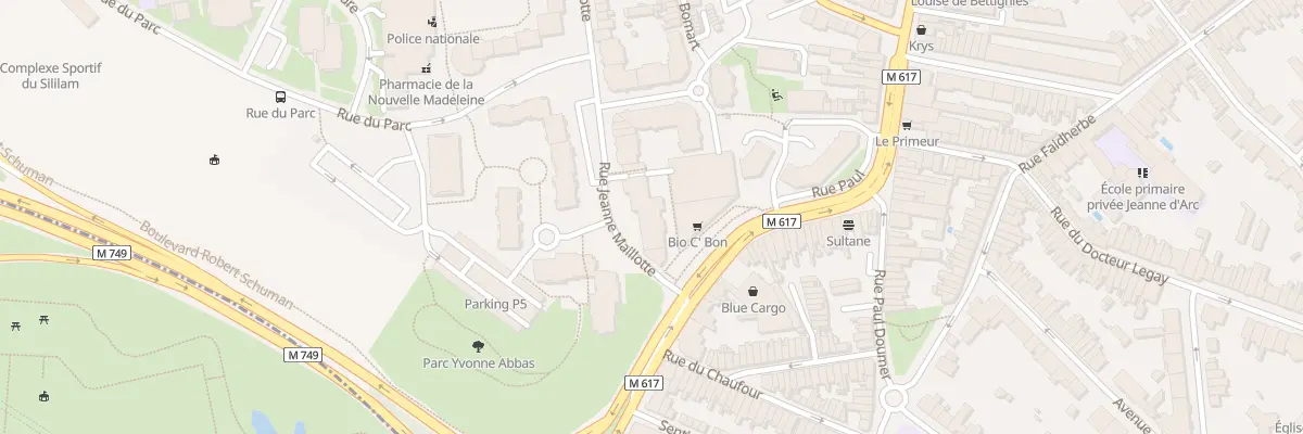 Plan du 13 Rue du Général de Gaulle à La Madeleine