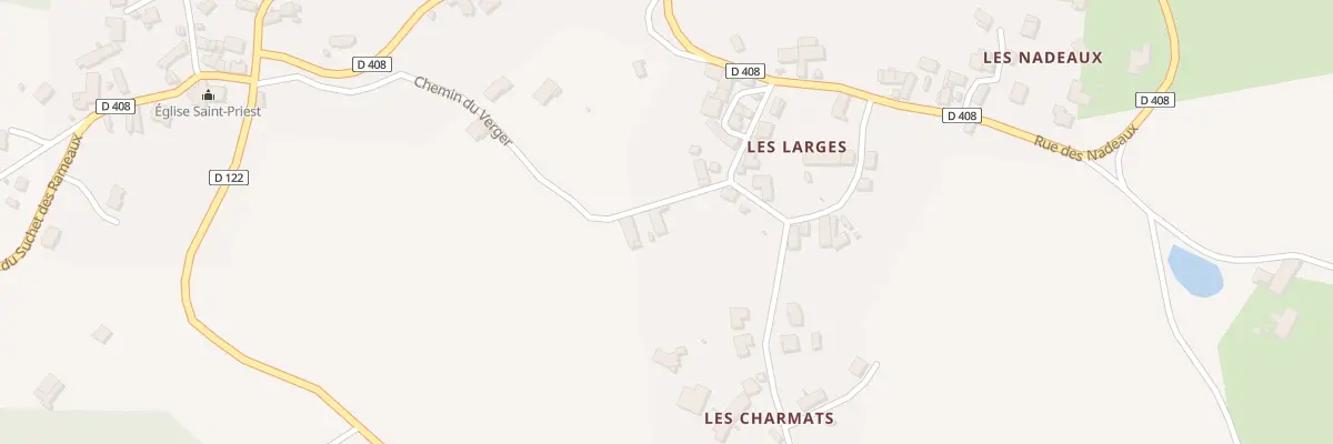 Plan du 3 Che du Verger - Le Verger à Montcel