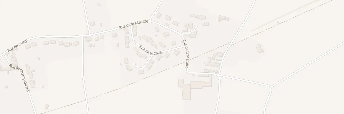 Plan du 28 Rue de la Cave à Montigny-Lencoup