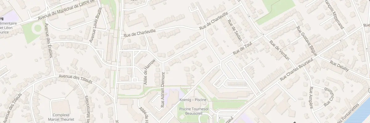 Plan du 164 Rue Jacques Brel à Douai
