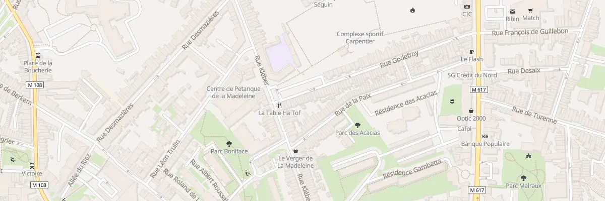 Plan du 111 Rue Godefroy à La Madeleine