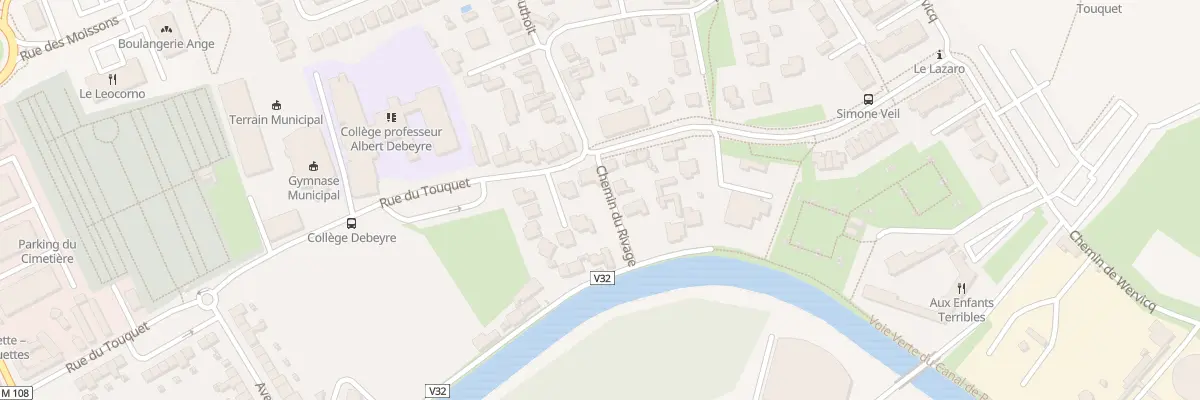 Plan du 50 Rue du Touquet à Marquette-lez-Lille