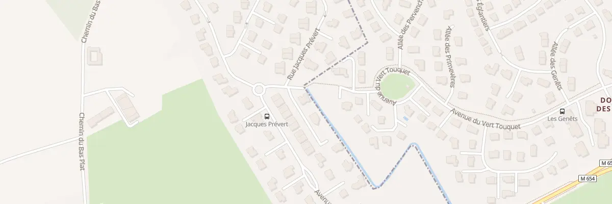 Plan du 65 Rue Jacques Prévert à Wambrechies