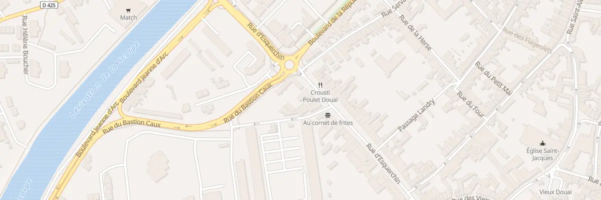 Plan du 383 Rue d’Esquerchin à Douai