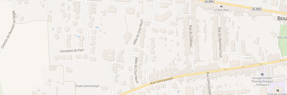 Plan du 10 Rue Le Clos Fleuri à Bousbecque