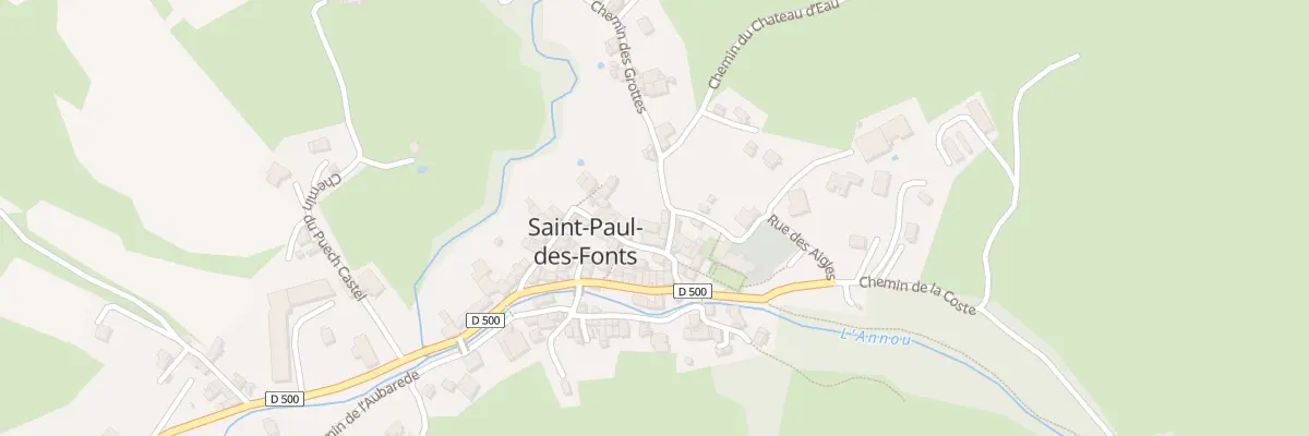 Plan du 5132 Saint Paul des Fonts à Saint-Jean-et-Saint-Paul