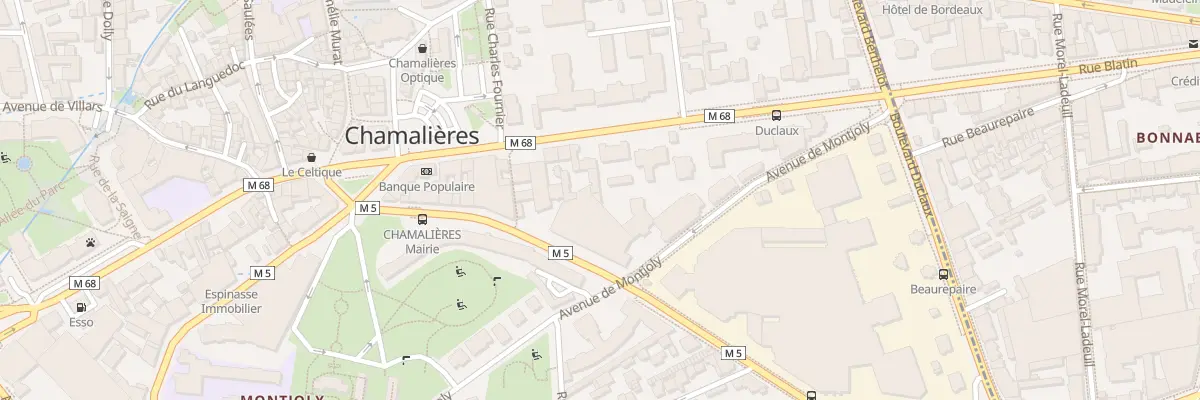 Plan du 15B Av de Royat à Chamalières