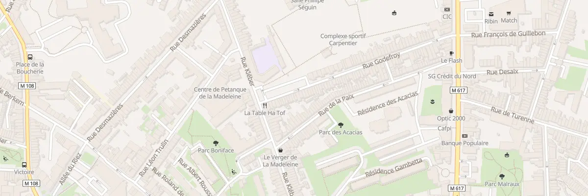 Plan du 105 Rue Godefroy à La Madeleine