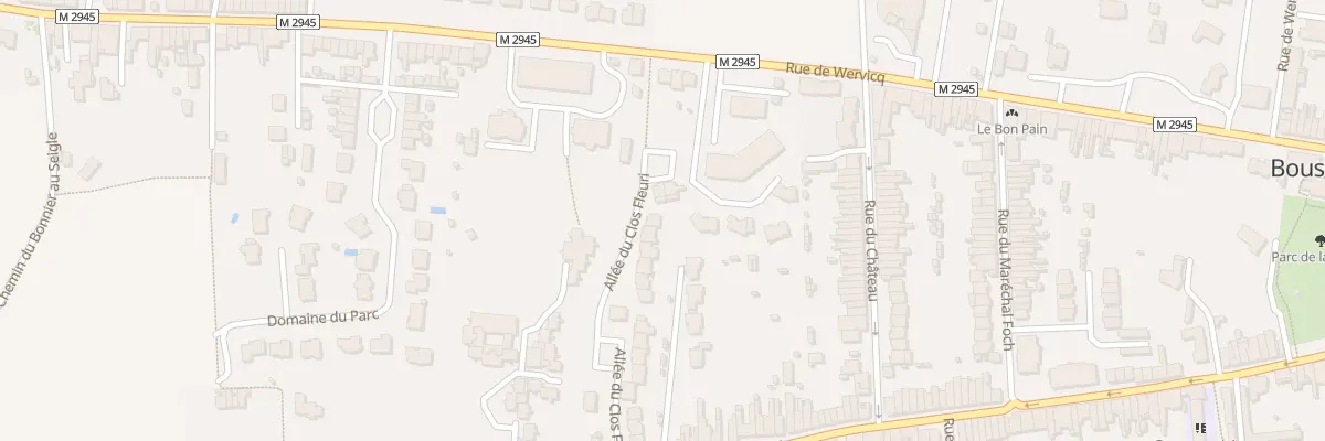 Plan du 15 Rue Le Clos Fleuri à Bousbecque