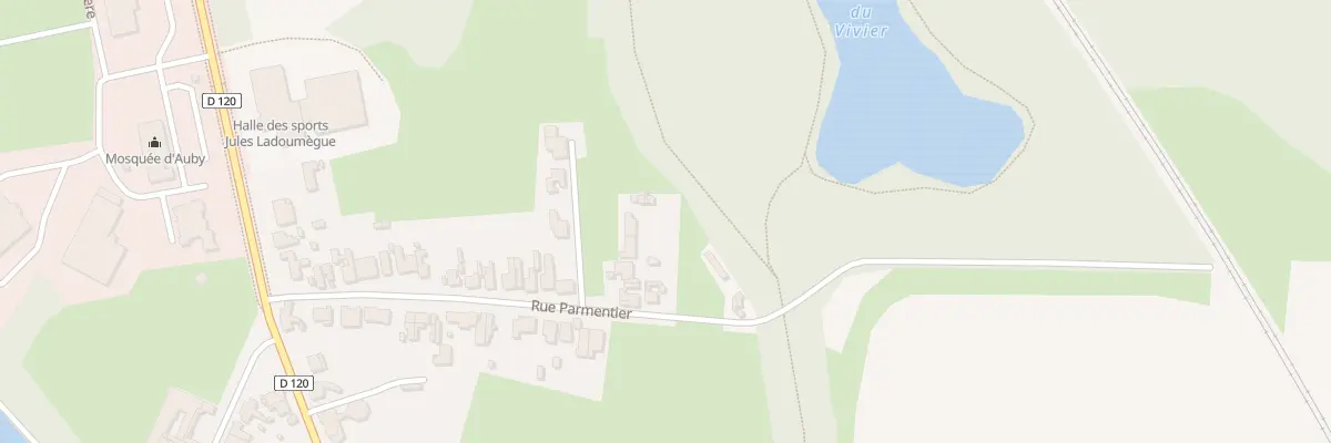 Plan du 35A Rue Parmentier à Auby