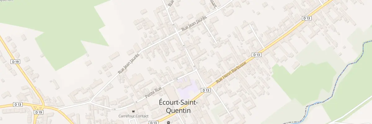 Plan du 7 Rue du Préhaut à Écourt-Saint-Quentin