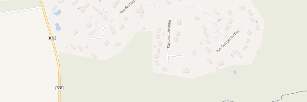 Plan du 8 Rue des Clematites à Courtenay