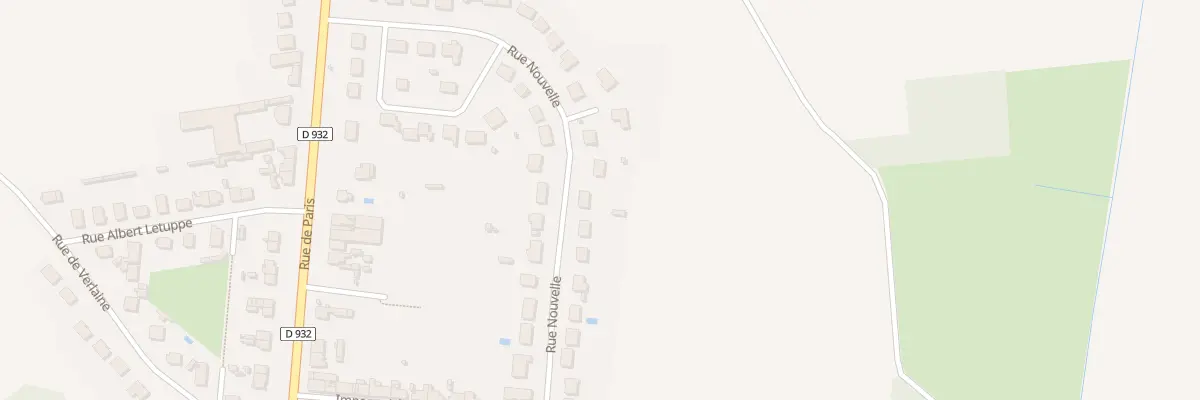 Plan du 29 Rue Nouvelle à Muille-Villette