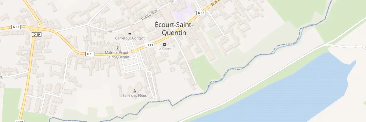 Plan du 88 Rue Henri Barbusse à Écourt-Saint-Quentin
