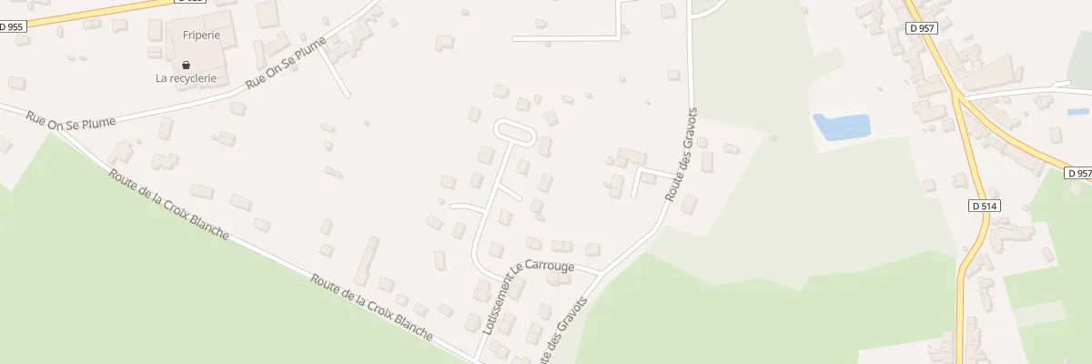 Plan du 8 Le Carrouge à Saint-Amand-en-Puisaye