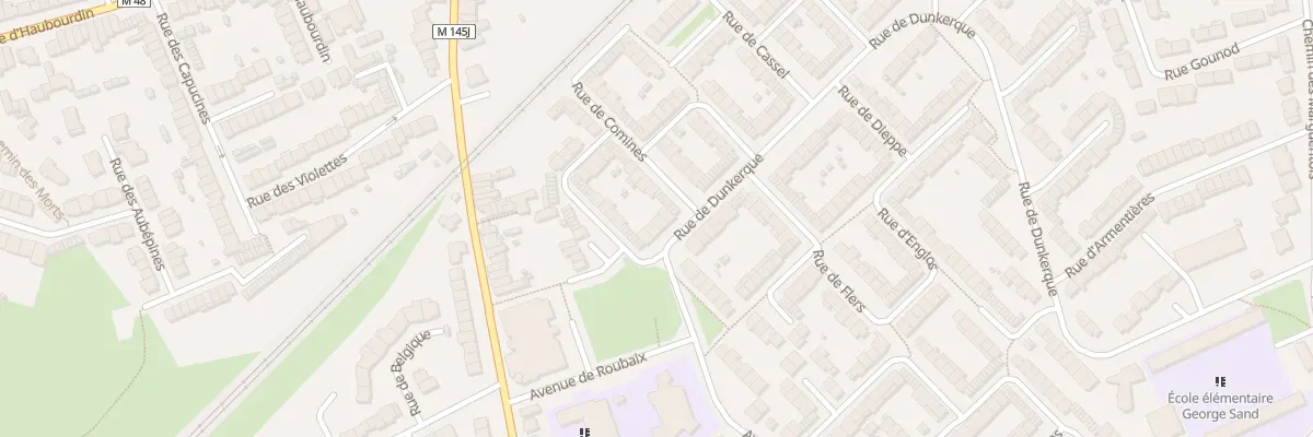 Plan du 5 Rue de Dunkerque à Faches-Thumesnil
