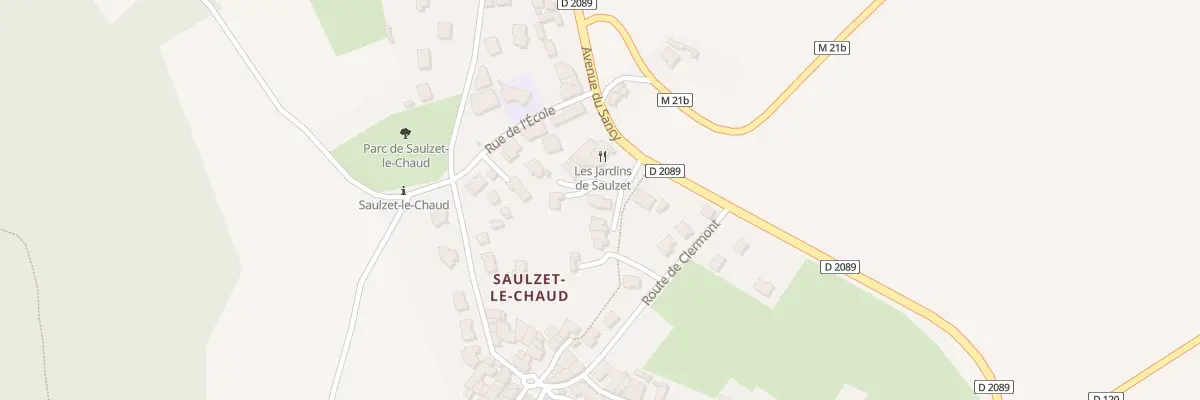 Plan du 2 Imp des Mesanges Saulzet à Romagnat