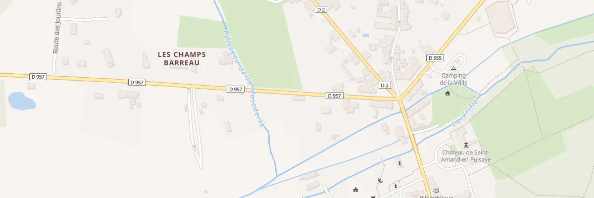 Plan du 15 Rte d’Arquian à Saint-Amand-en-Puisaye