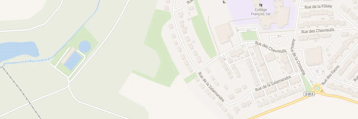 Plan du 10 Rue de la Salamandre à Villers-Cotterêts