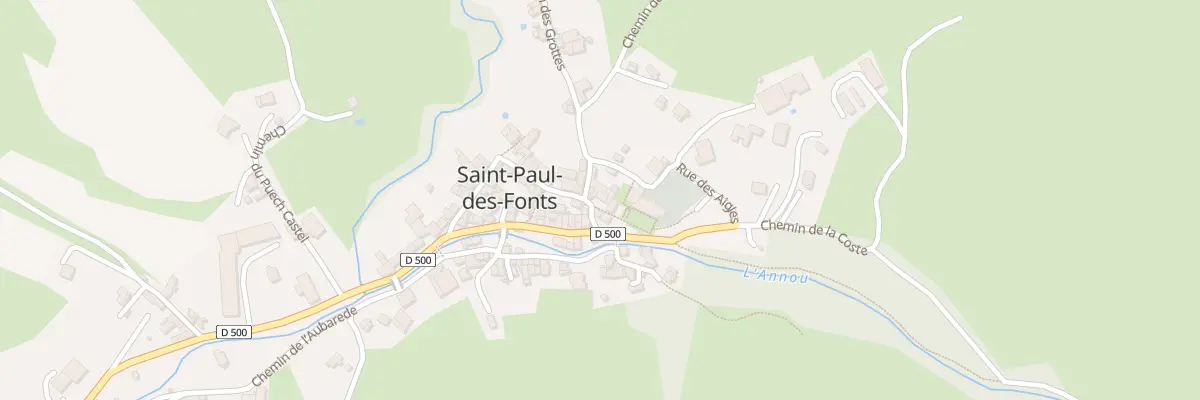 Plan du 5112 Saint Paul des Fonts à Saint-Jean-et-Saint-Paul