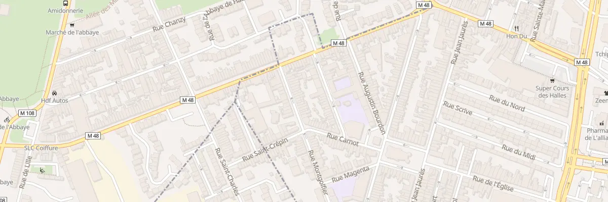 Plan du 108 Rue Montgolfier à Marcq-en-Barœul