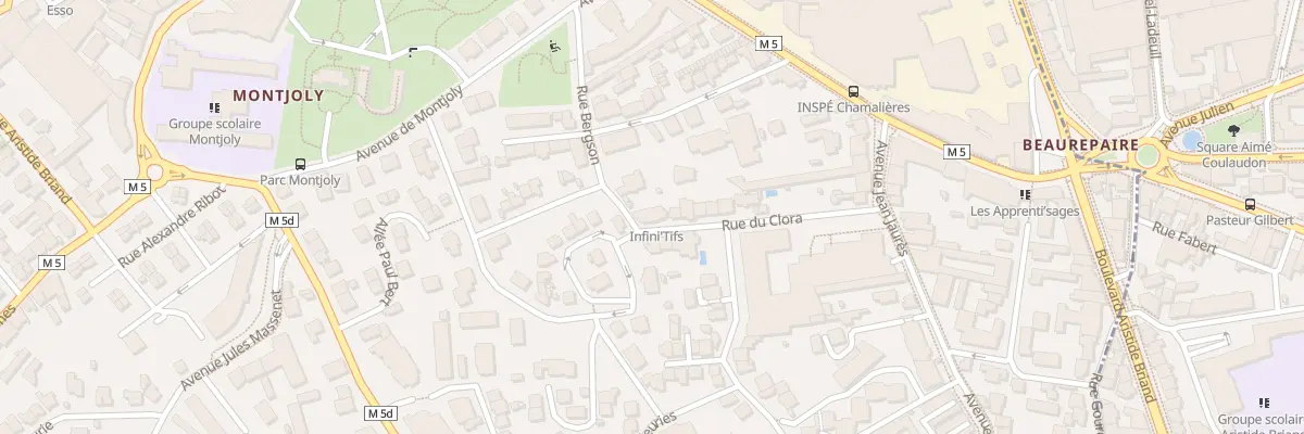 Plan du 14 Rue de Clora à Chamalières