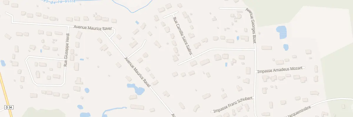 Plan du 21 Rue Camille Saint-Saens à Courtenay