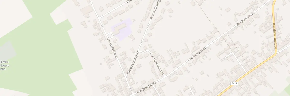 Plan du 2 Rue Marc Buissart à Écourt-Saint-Quentin