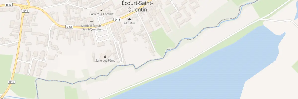 Plan du 92 Rue Henri Barbusse à Écourt-Saint-Quentin