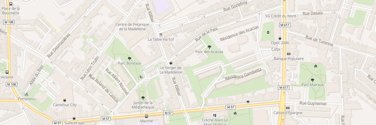 Plan du 111 Rue de la Paix à La Madeleine