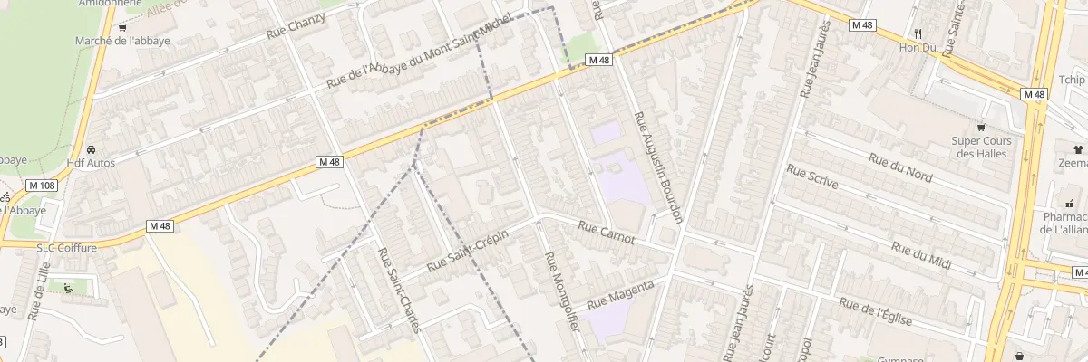Plan du 100 Rue Montgolfier à Marcq-en-Barœul