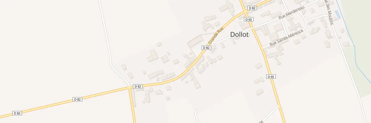 Plan du 5 Gr Grande Rue à Dollot