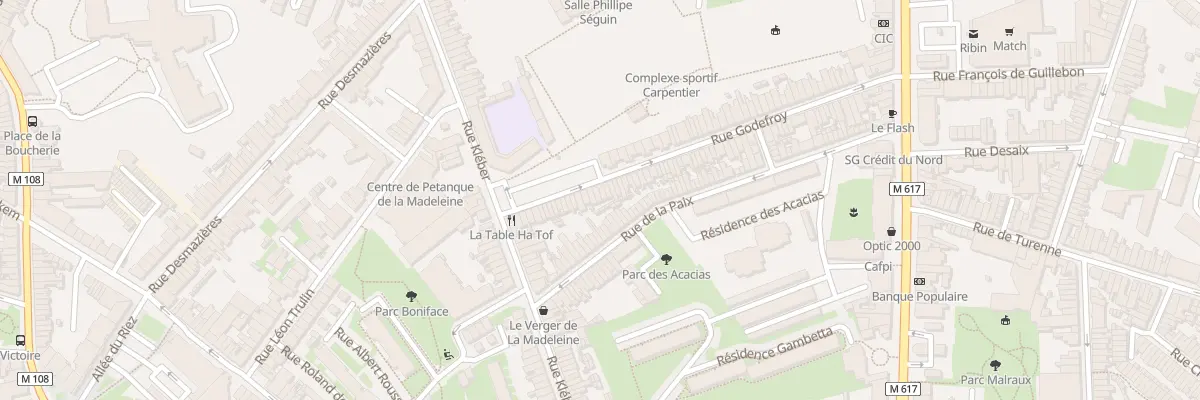 Plan du 95 Rue Godefroy à La Madeleine