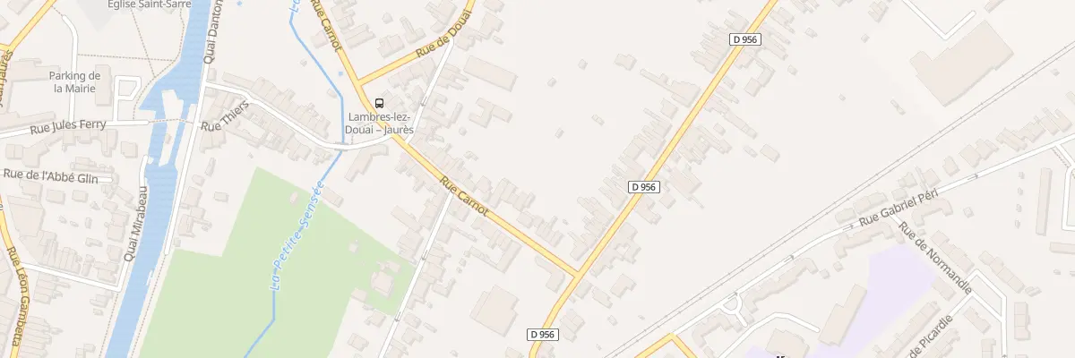 Plan du 421 Rue Carnot à Lambres-lez-Douai