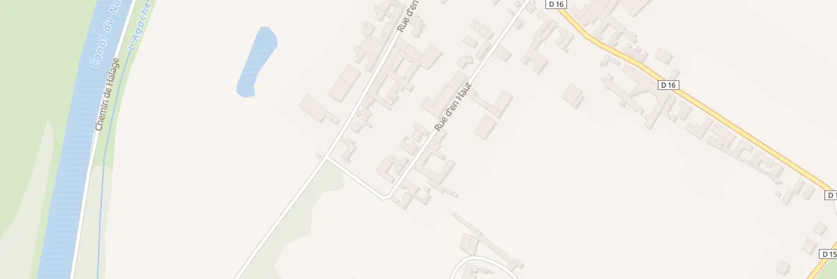 Plan du 4 Rue d’En Haut à Sains-lès-Marquion