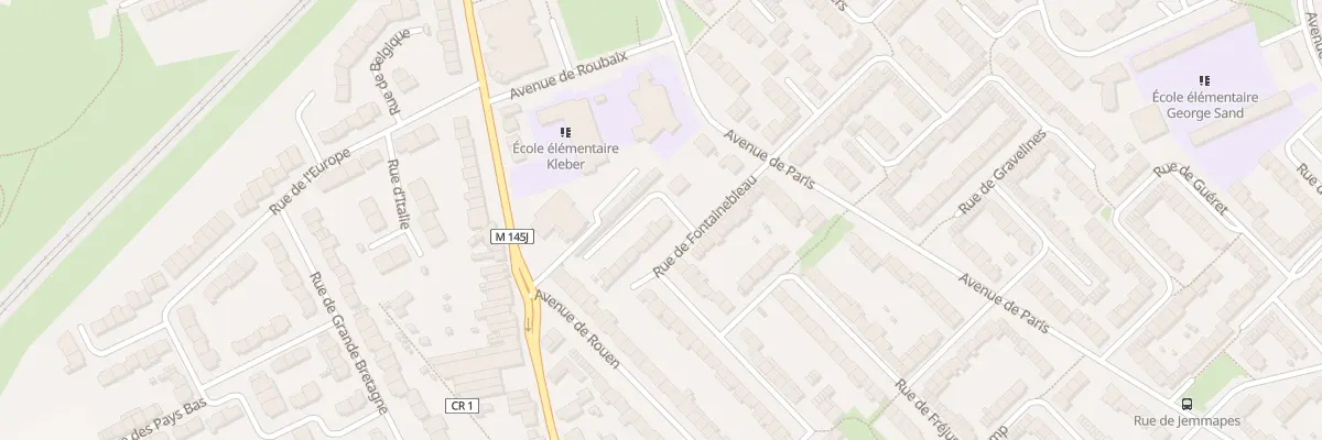 Plan du 4 Rue de Fontainebleau à Faches-Thumesnil