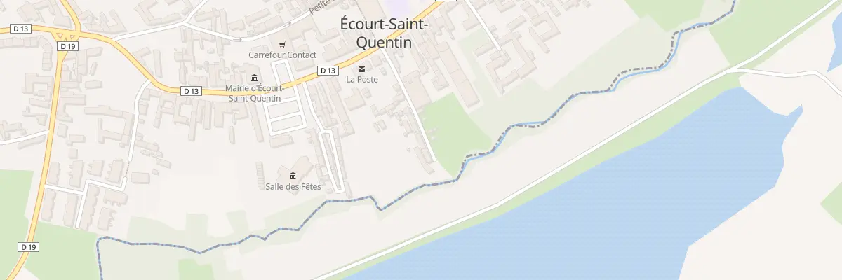 Plan du 102 Rue Henri Barbusse à Écourt-Saint-Quentin