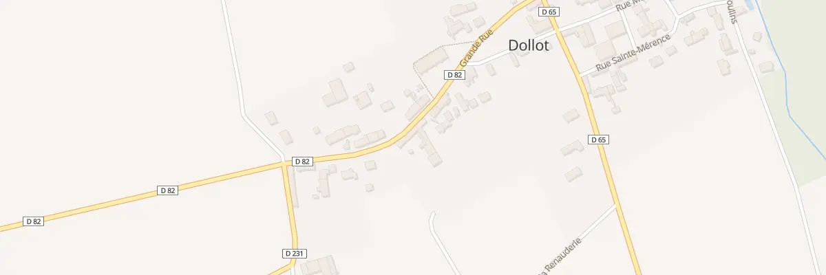 Plan du 6 Gr Grande Rue à Dollot