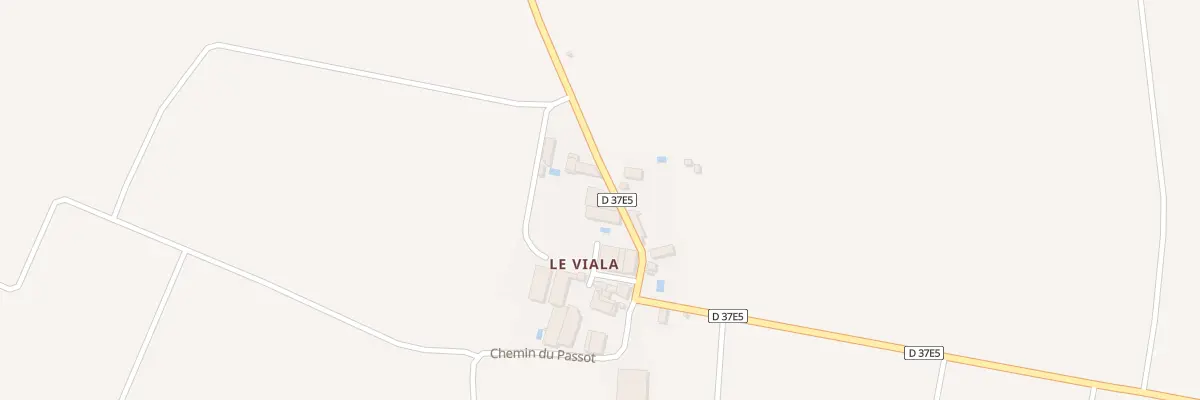 Plan du 6600F Hameau du Viala à Capestang