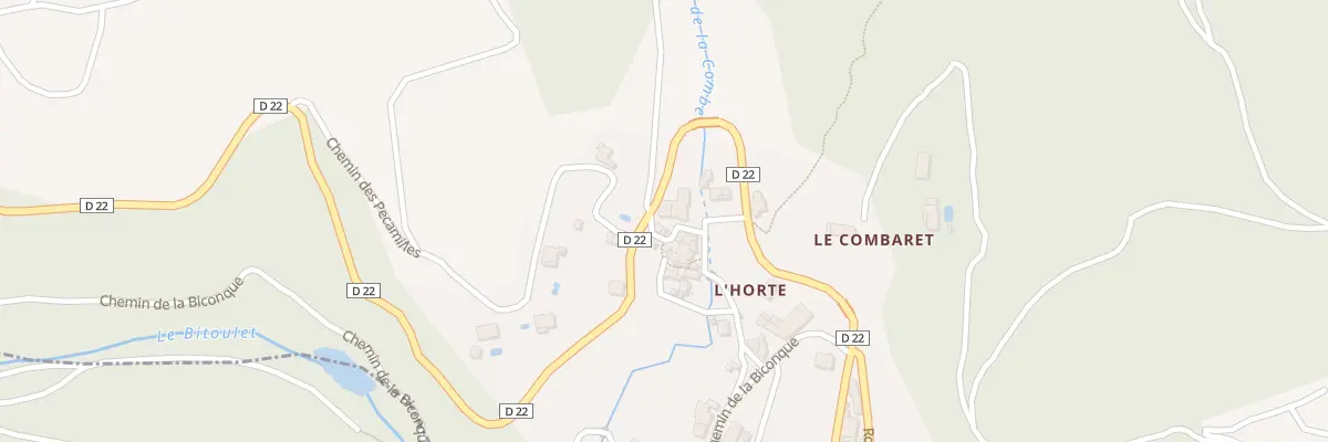 Plan du 5059 L’Horte à Taussac-la-Billière