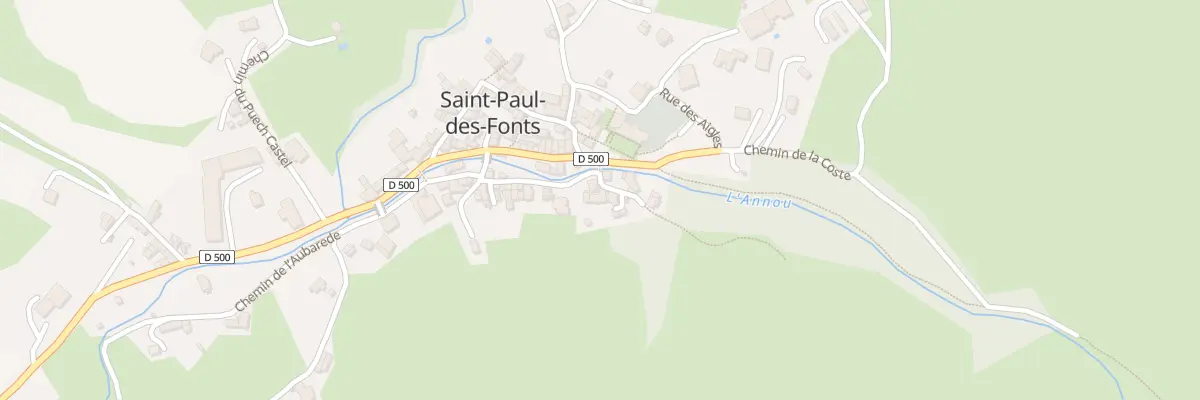 Plan du 5104 Saint Paul des Fonts à Saint-Jean-et-Saint-Paul