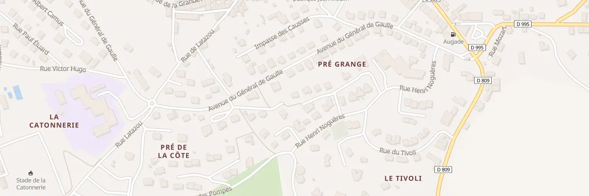 Plan du 20 Imp Bellevue à Sévérac d’Aveyron