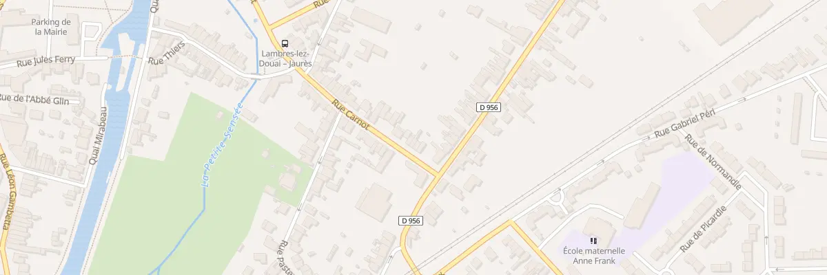 Plan du 451 Rue Carnot à Lambres-lez-Douai